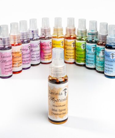 Lavinia Stamps - Mysticals Mica Mist Spray - Chestnut Bay