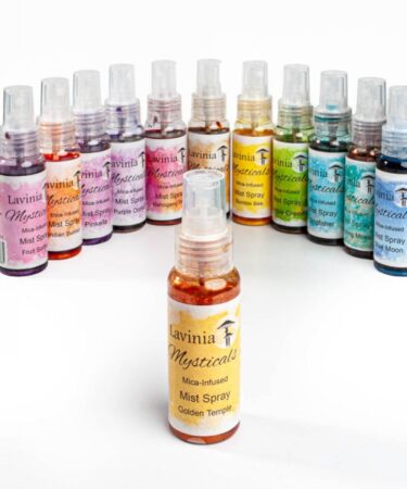 Lavinia Stamps - Mysticals Mica Mist Spray - Golden Temple