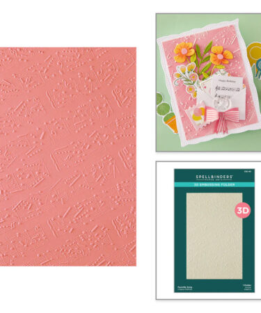 SPELLBINDERS -  Favorite Song 3D Embossing Folder