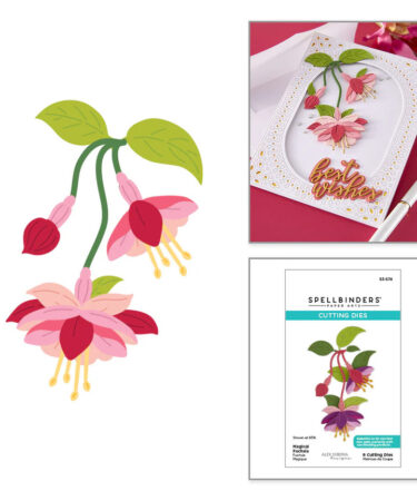 SPELLBINDERS - Magical Fuchsia Etched Dies by Alex Syberia Designs