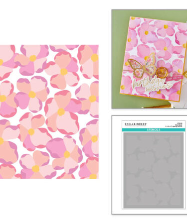 SPELLBINDERS - Petal Burst Layered Stencil