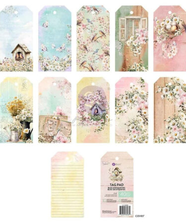 Prima Marketing -Collezione Among the Wildflowers Tag Pad
