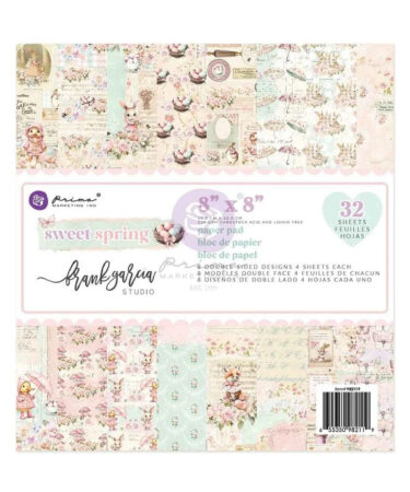 Prima Marketing - Collezione Sweet Spring 8x8 Inch Paper pad