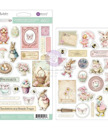 Prima Marketing - Collezione Sweet Spring Chipboard Stickers (46pcs)