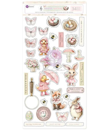 Prima Marketing - Collezione Sweet Spring Sticker Sheet (34pcs)
