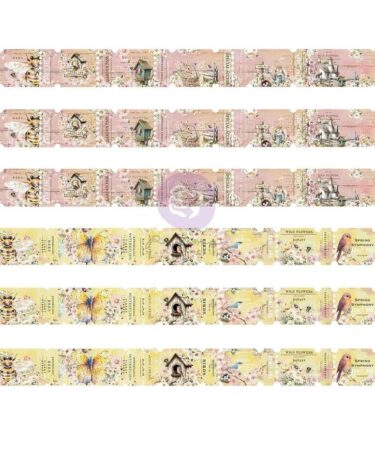 Prima Marketing -Collezione Among the Wildflowers Tickets (36pcs)