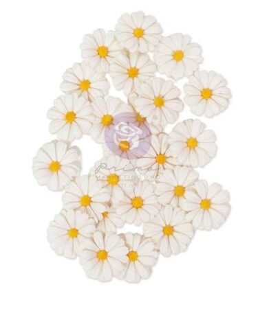Prima Marketing - Collezione Among the Wildflowers Flowers White Meadow (24pcs)