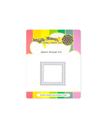 WAFFLE FLOWER - Square Postage Die