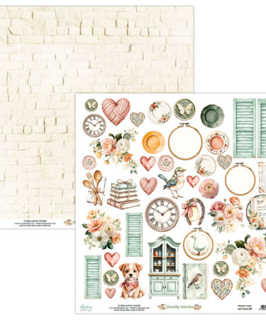 MINTAY PAPERS - Collezione Family Stories - 12 x 12 Elements Paper