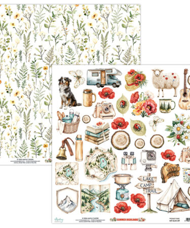 MINTAY PAPERS - Collezione Summer Highlands 12 x 12 Elements Paper