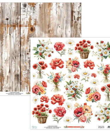MINTAY PAPERS - Collezione Summer Highlands 12 x 12 Flora Paper