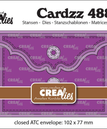 Cardzz dies no. 488, ATC envelope horizontal