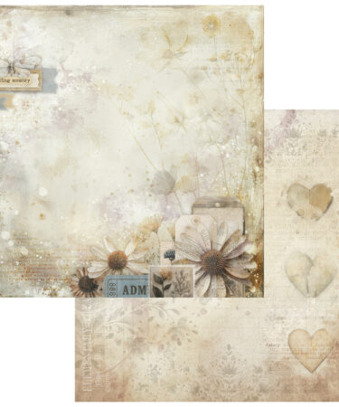 49 AND MARKET - Collezione Faded Memory Lane Cardstock 12"X12" - Garden Archive(IN ARRIVO)