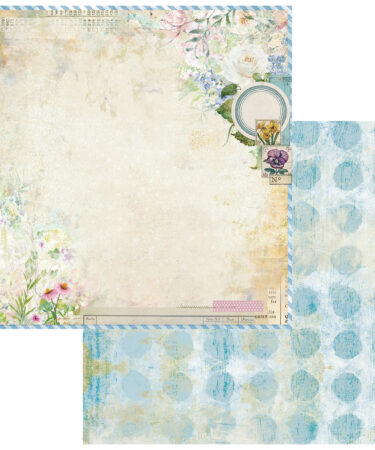 49 AND MARKET - Collezione From the Garden  - Cardstock 12"X12" -  Untamed(IN ARRIVO)