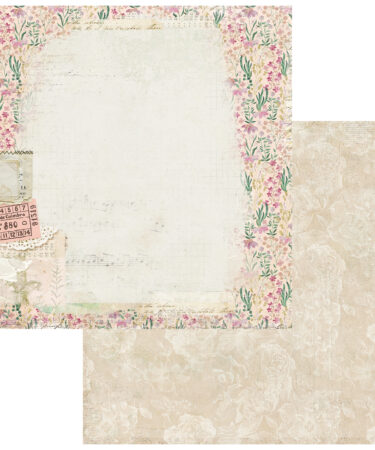 49 AND MARKET - Collezione From the Garden  - Cardstock 12"X12" -  Wildflower(IN ARRIVO)