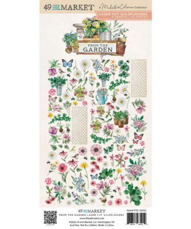 49 and Market -Collezione From the Garden Laser Cut Wildflowers
