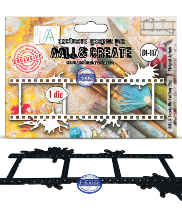 AALL & CREATE - Die-Cutting Die Set (17x12cm)- Striped Splash