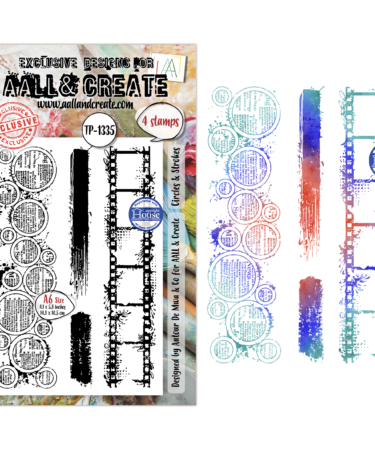 AALL & CREATE - Stamp Set A6- Circles & Strokes