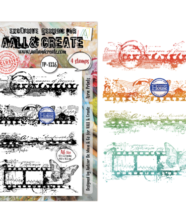 AALL & CREATE - Stamp Set A6- Torn Prints