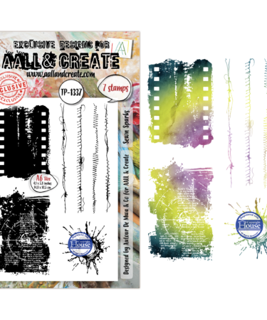 AALL & CREATE - Stamp Set A6 - Sewn Sparks