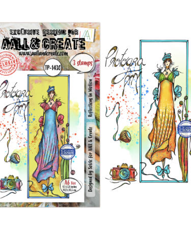 AALL & CREATE - Stamp Set A6- Reflections in Motion