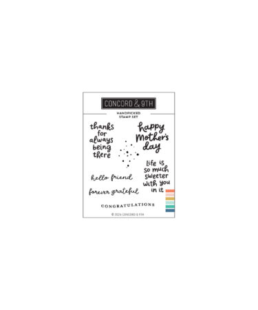 Concord & 9th – Handpicked Stamp Set (3 x 4)