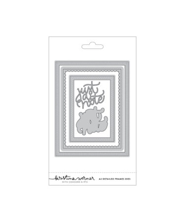 Concord & 9th – Kristina Werner - A2 Detailed Frames Dies