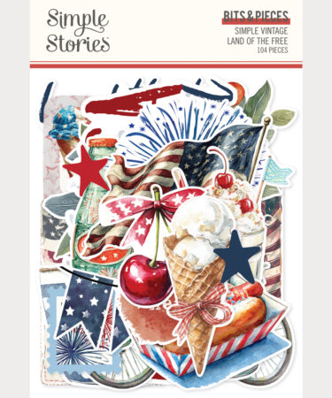 SIMPLE STORIES - Collezione Simple Vintage Land of the Free - Bits & Pieces