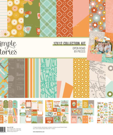 SIMPLE STORIES - Collezione Open Road  - Collection Kit