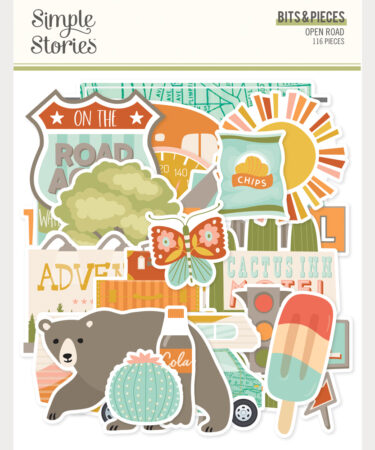 SIMPLE STORIES - Collezione Open Road - Bits & Pieces