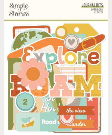 SIMPLE STORIES - Collezione Open Road - Journal Bits & Pieces