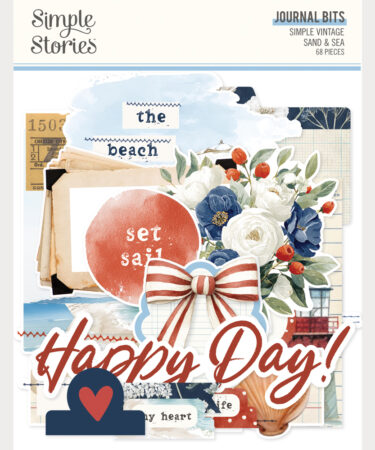 SIMPLE STORIES - Collezione Simple Vintage Sand & Sea - Journal Bits & Pieces