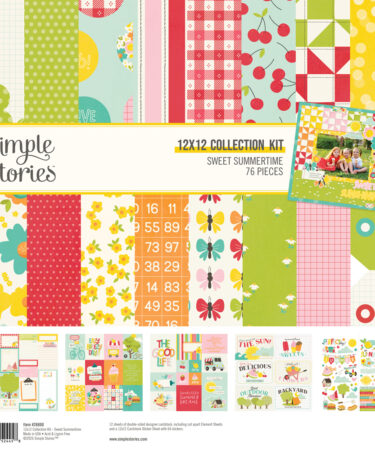 SIMPLE STORIES - Collezione Sweet Summertime - Collection Kit