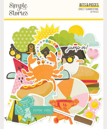 SIMPLE STORIES - Collezione Sweet Summertime - Bits & Pieces