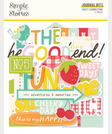 SIMPLE STORIES - Collezione Sweet Summertime - Floral Bits & Pieces