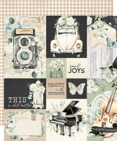 SIMPLE STORIES - Collezione Simple Vintage Timeless Harmony - Combo Elements