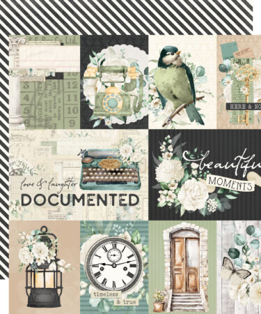 SIMPLE STORIES - Collezione Simple Vintage Timeless Harmony - 3x4/4x6 Elements