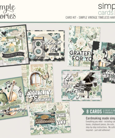 SIMPLE STORIES - Collezione Simple Vintage Timeless Harmony - Simple Cards Card Kit