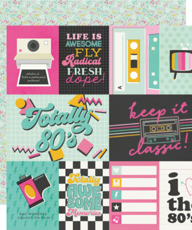SIMPLE STORIES - Collezione Totally 80's - Elements 2