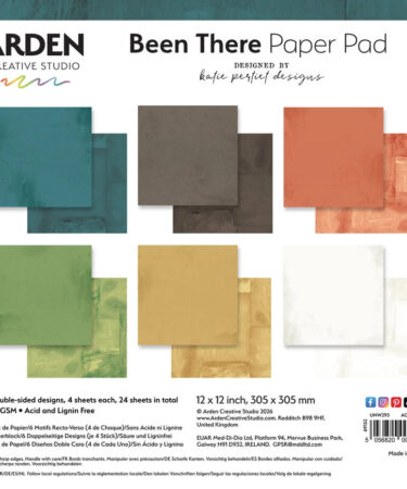 Arden Creative Studio COLLEZIONE BEEN THERE Been There Solids 12x12 Inch Paper Pad