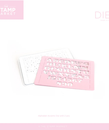 THE STAMP MARKET - ALPHABET ACCENTS DIE