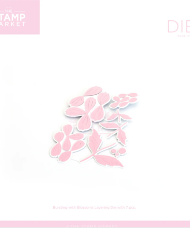 THE STAMP MARKET - BURSTING BLOSSOMS LAYERING DIE