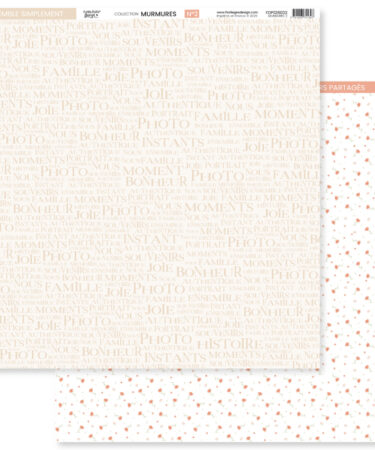 Florilรจges Design - COLLEZIONE MURMURES - Papier imprimรฉ MURMURES 2