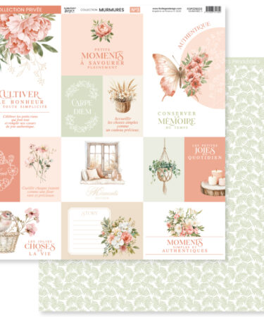 Florilèges Design - COLLEZIONE MURMURES - Papier imprimé MURMURES 3