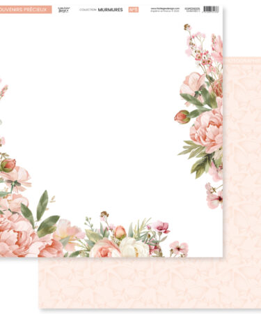 Florilèges Design - COLLEZIONE MURMURES - Papier imprimé MURMURES 5