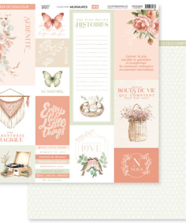 Florilèges Design - COLLEZIONE MURMURES - Papier imprimé MURMURES 6