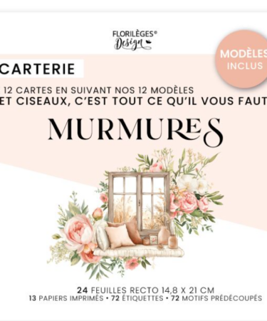 Florilèges Design - COLLEZIONE MURMURES - Kit créatif 12 cartes