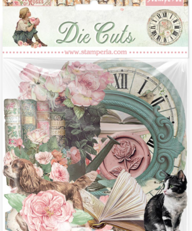 STAMPERIA -  Collezione House of Roses  Printed decorative Die cuts for Art and Craft