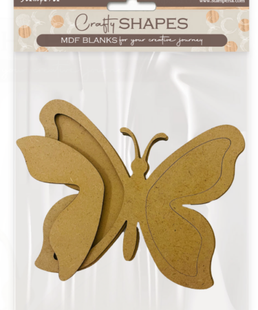 STAMPERIA -  Collezione House of Roses -    Crafty shapes: House of Roses papillons