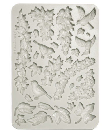 STAMPERIA -  Collezione House of Roses -    Silicon mould A5 - House of Roses ivy